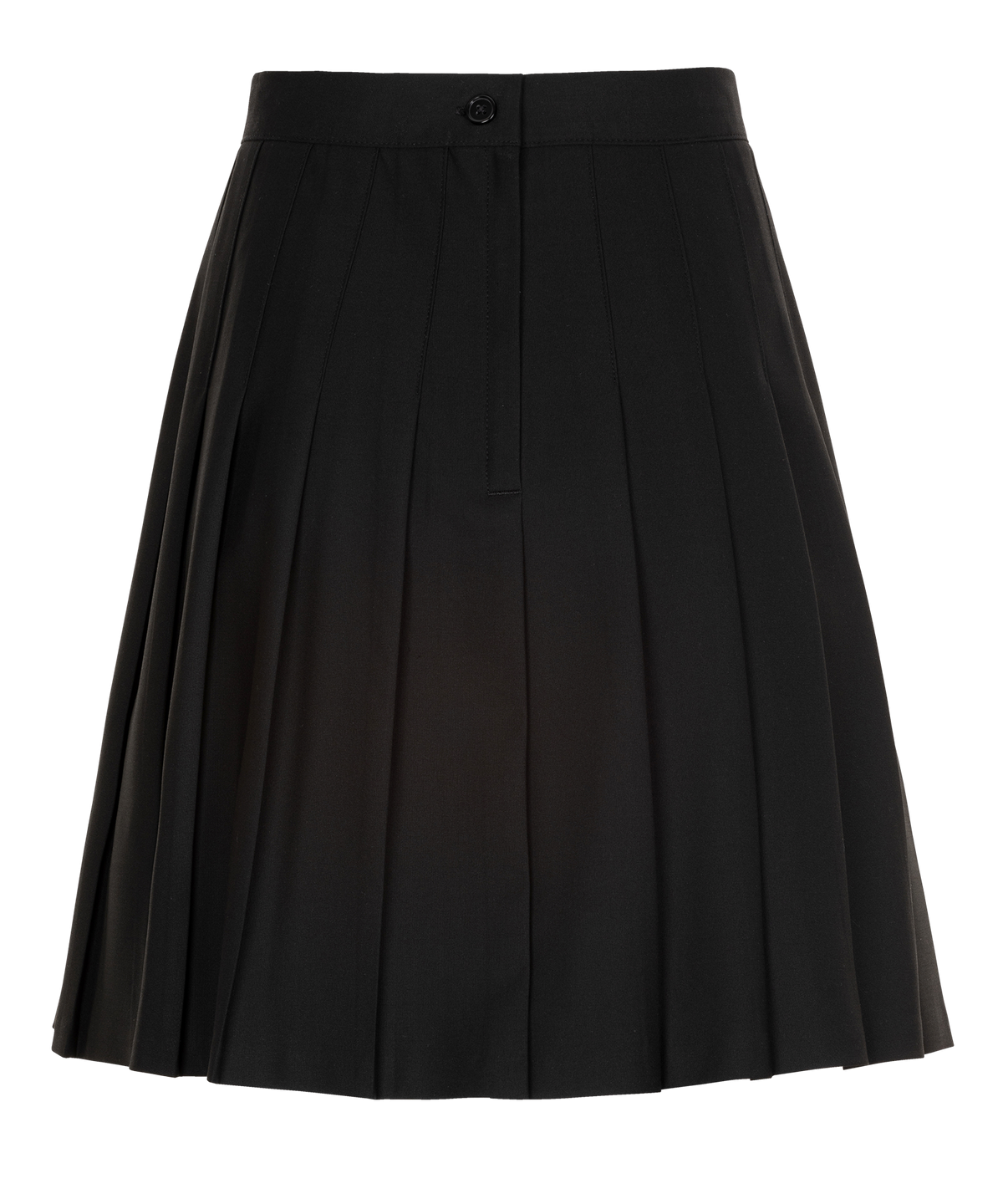 SSK309 Senior Girls Stitch Down Pleat Skirt - Soft Handle - Black ...